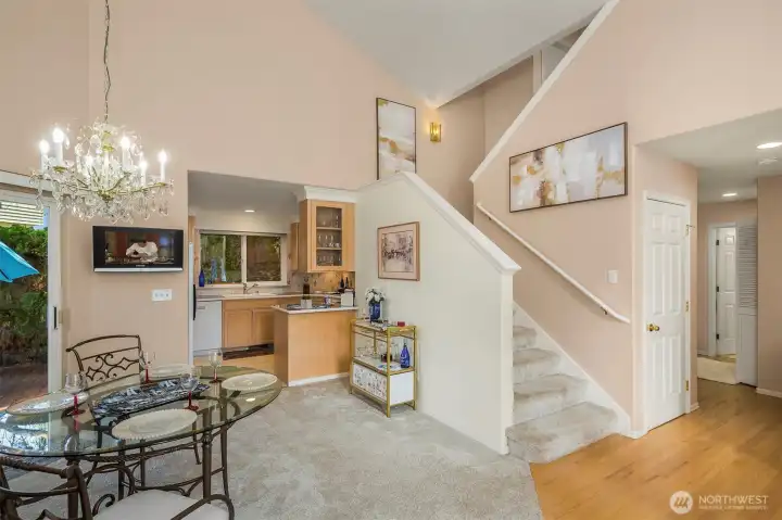 Seamless flow between living spaces.