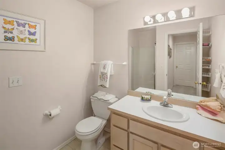 Upstairs bathroom.