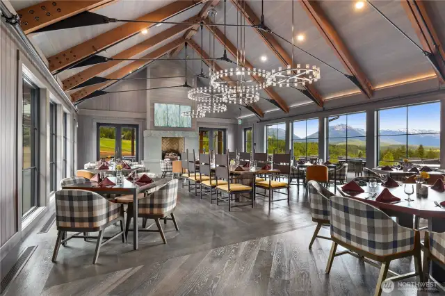 Beautiful dining options in The Greathouse.