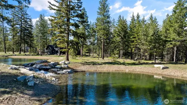 Looking towards homesite.