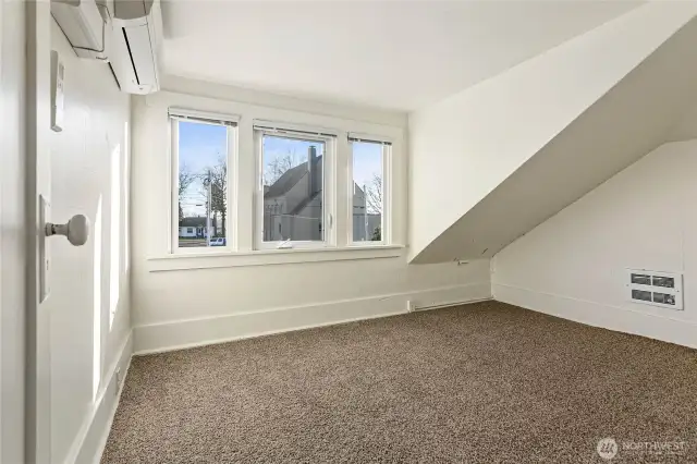 One of two offices upstairs