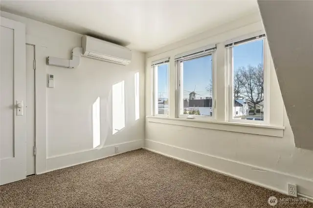 One of two offices upstairs