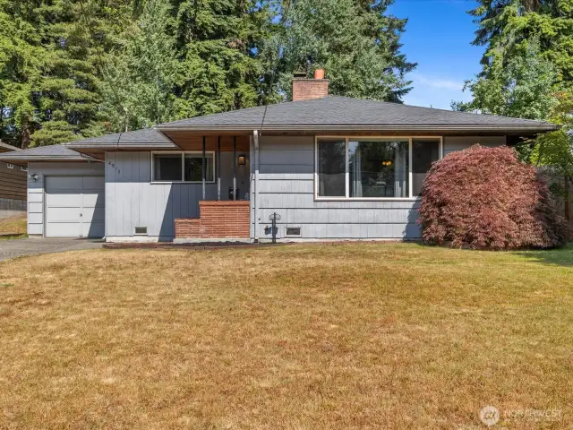 This charming 2-bedroom home sits gracefully on a spacious, fully fenced lot in a peaceful neighborhood setting.