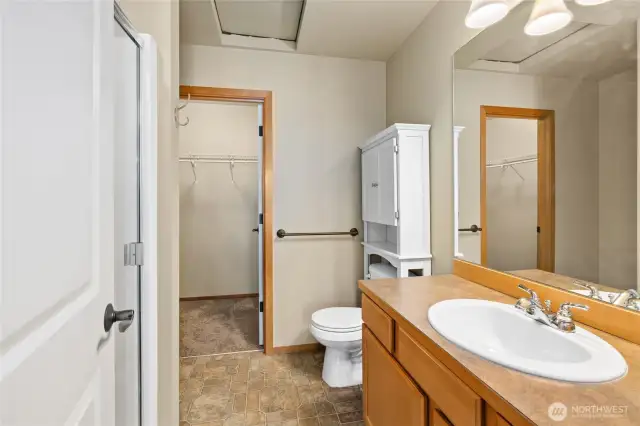 3/4 Bath off Bedroom 1