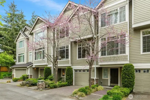 Updates throughout! This Bellevue Townhome features 2 Bedrooms, 2.5 Baths plus a Versatile Flex Room