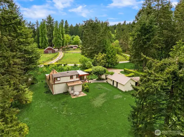 Stunning mid Island property with open land and forest. 2.5 acres