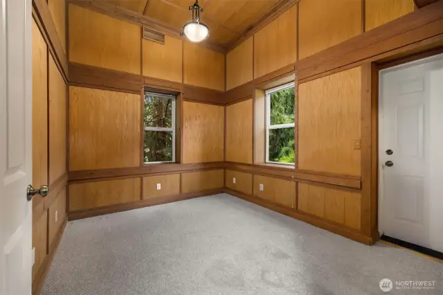 Two bedrooms on the main level. This is the 1st one.