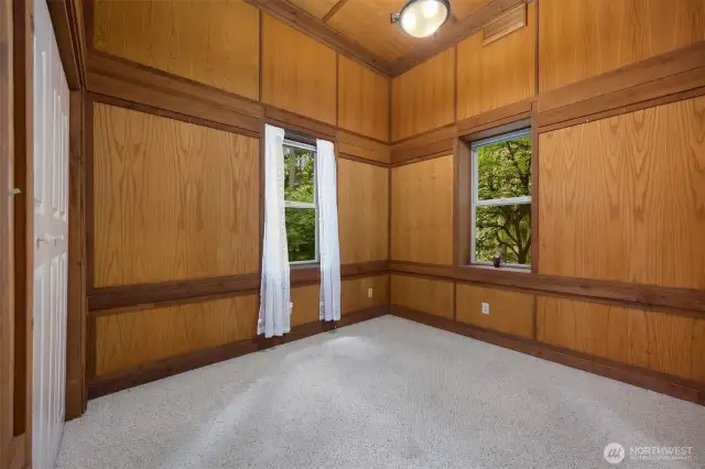 Second bedroom on the main level