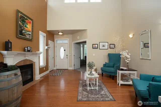 A gorgeous great room!