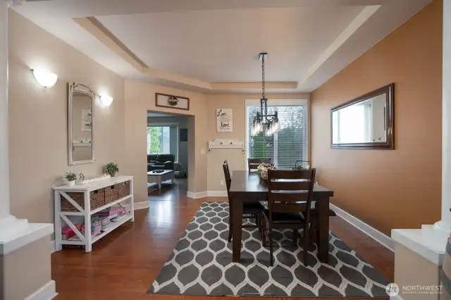 Formal dining room.