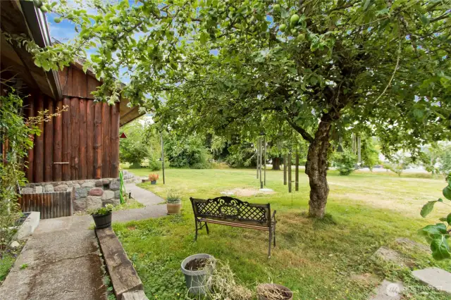 Walkway to the front door from the driveway