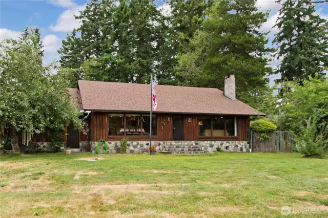 Front of the house