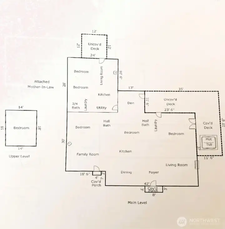 Layout of home.