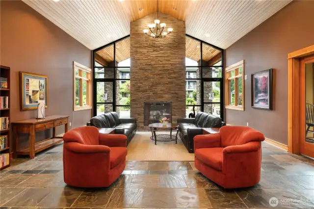 Clubhouse interior