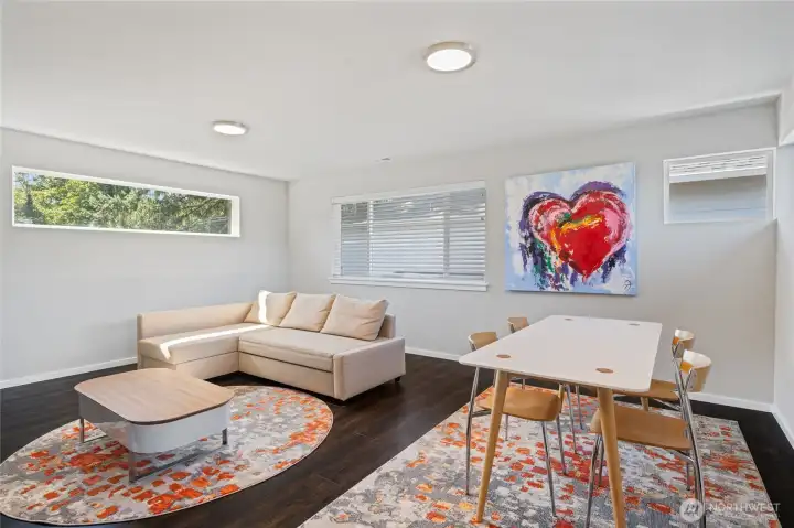Large bonus room upstairs