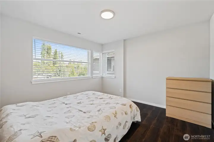 Additional second floor bedroom with walk-in closet