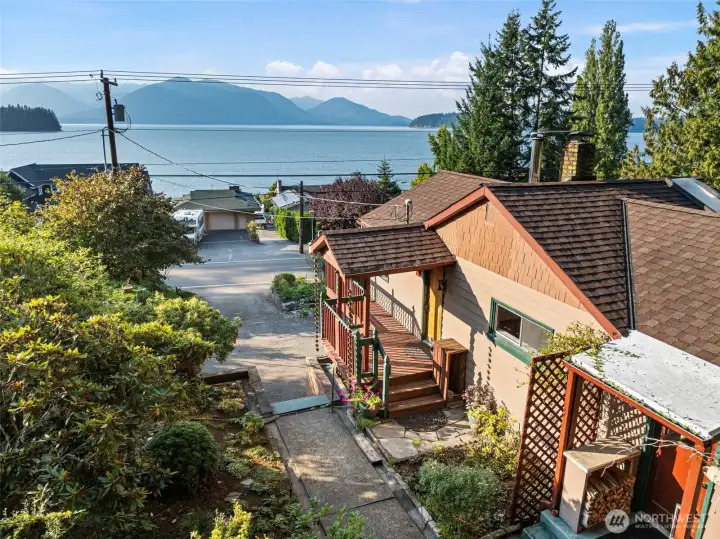 Stunning mountain and water views