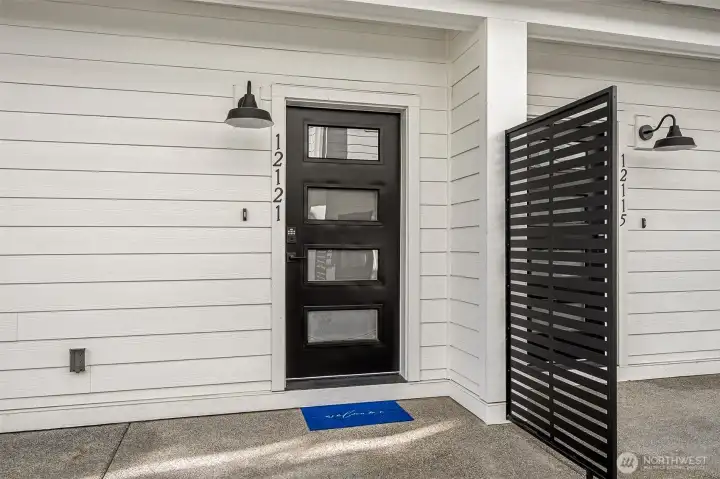 Cypress 1714 Entry door  example only