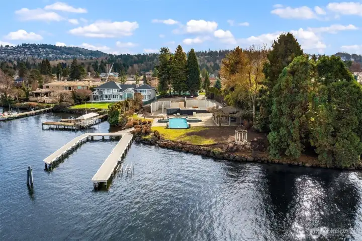 100 Foot dock, 6 foot draft