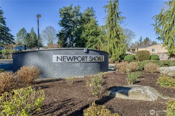 Entry to the neighborhood