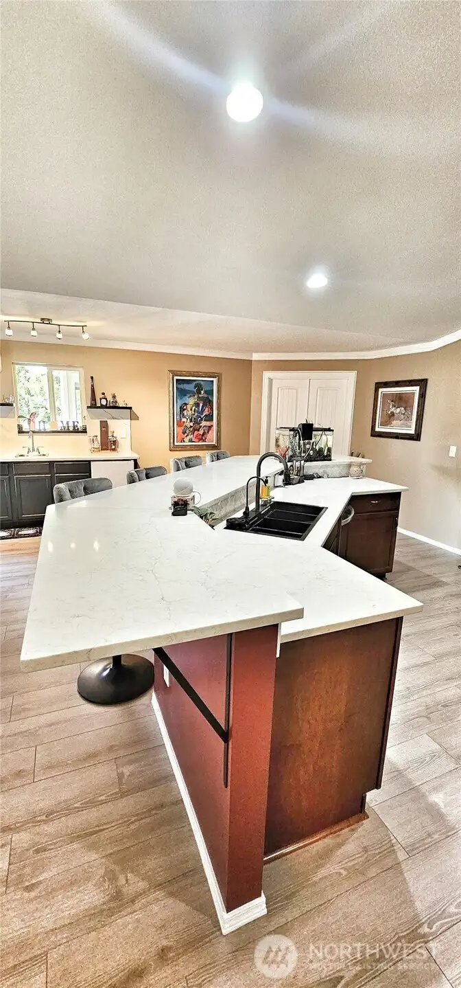 Oversized Island Bar