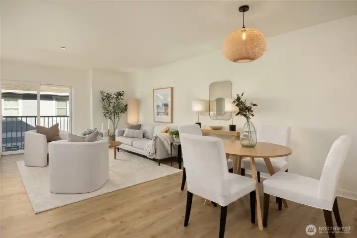 The open concept makes entertaining a breeze.