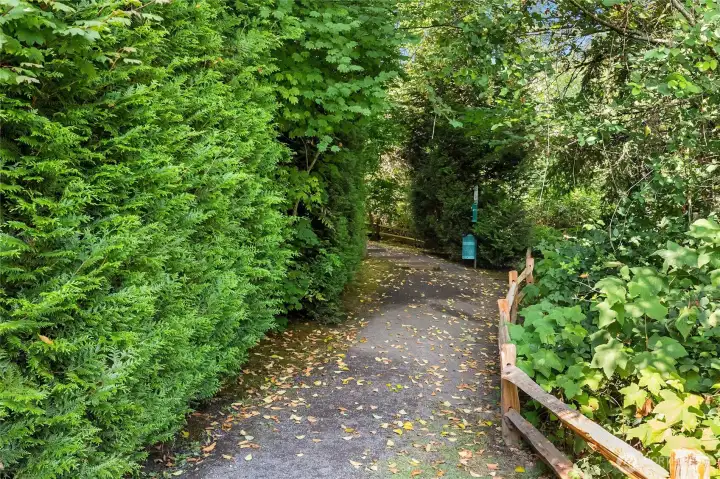 Enjoy a fun walk to the Sound to Olympics Trail and Sakai Park.