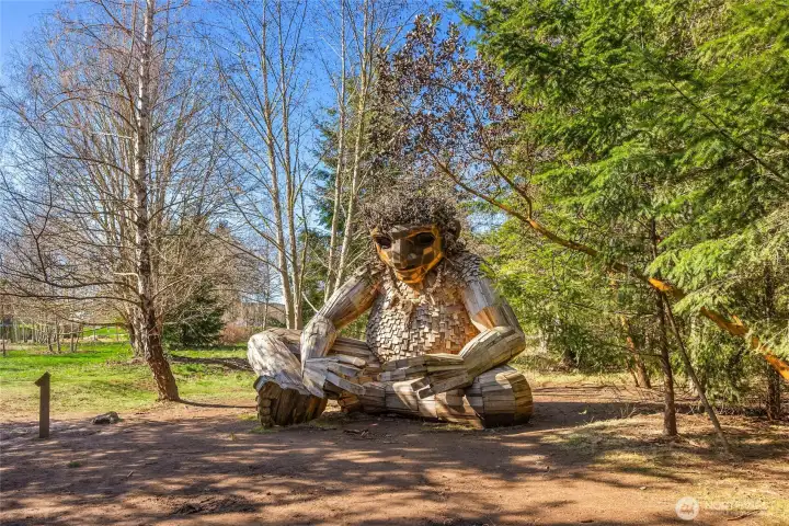 PIA our resident troll at Sakai Park.