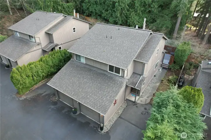 looking at Big Rock Garden adjacent to the condo