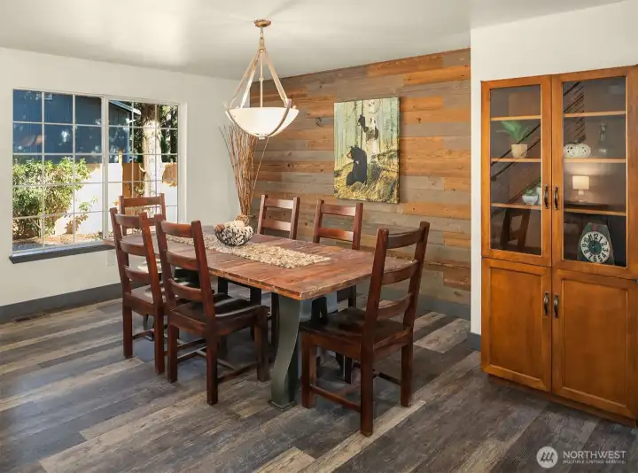 LVP flooring throughout main level.