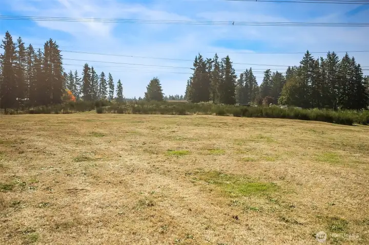 Room to roam or create your own pasture – ideal for horses or outdoor living.