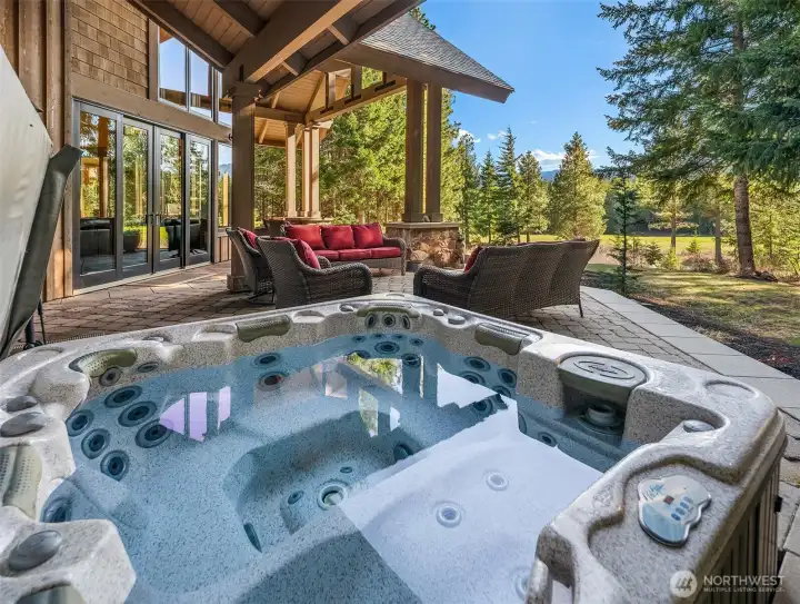 Hot Tub off back patio