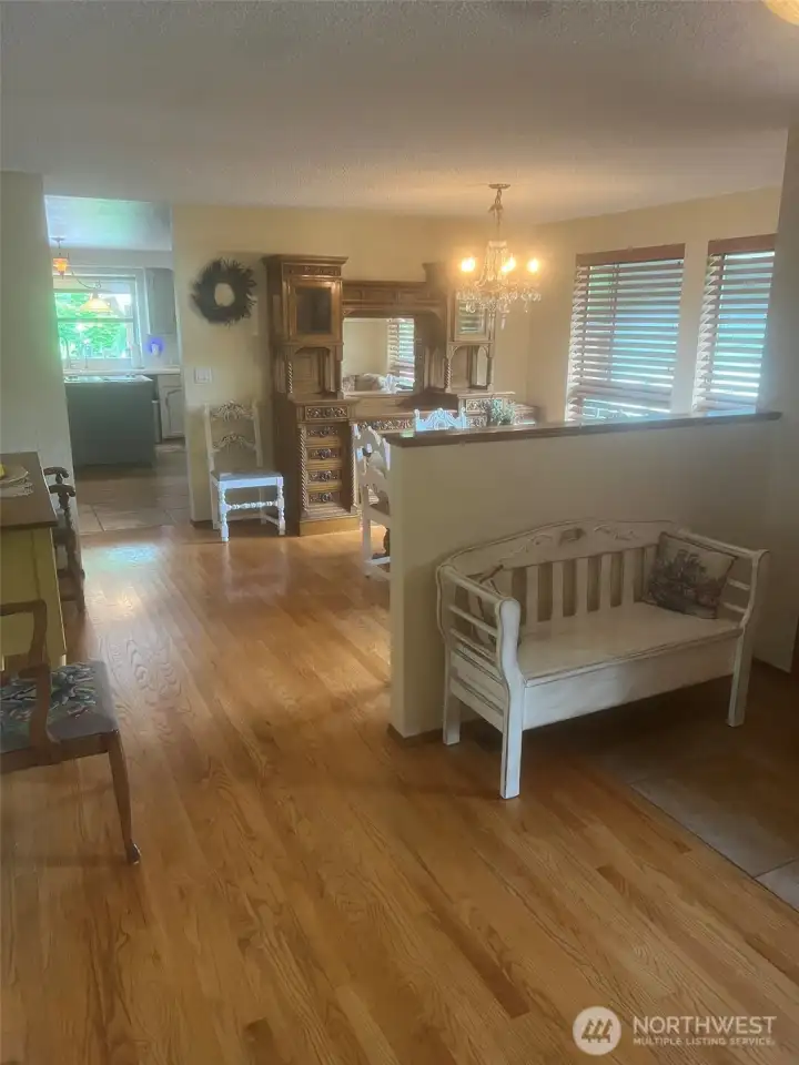 Dining Room view from Foyer