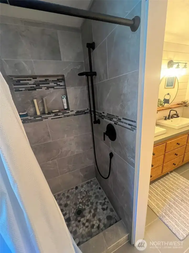 Shower in Primary Bath