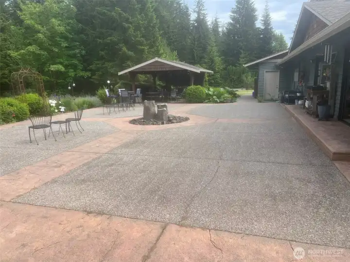 Large Patio for Entertaining