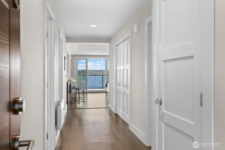 Front door entry, with views! Front door entry, with views!