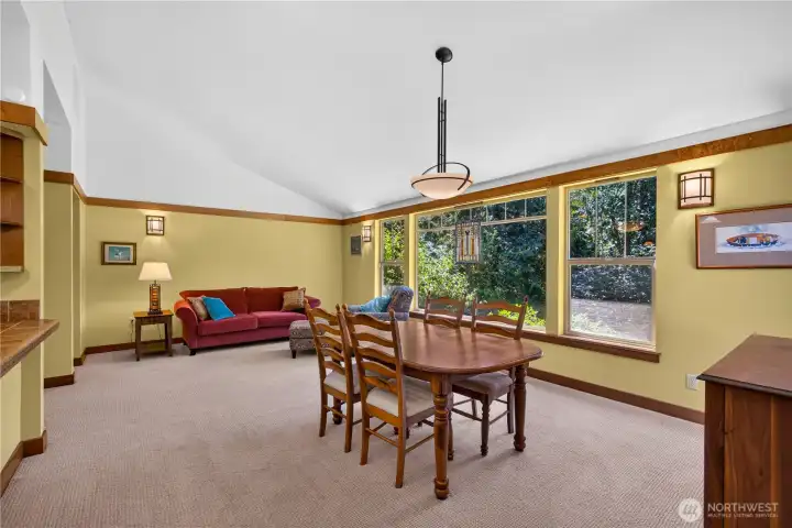 Spacious living spaces with absolutely lovely views from the kitchen Spacious living spaces with absolutely lovely views from the kitchen