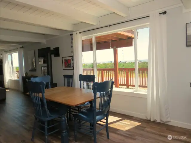 ANOTHER VIEW OF THE DINING ROOM!