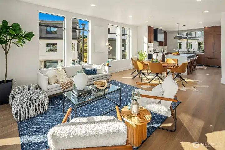 Living room on main floor