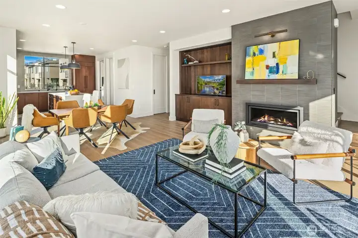 Living room on main floor