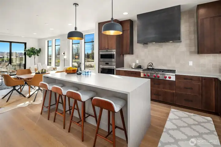 Kitchen on main floor