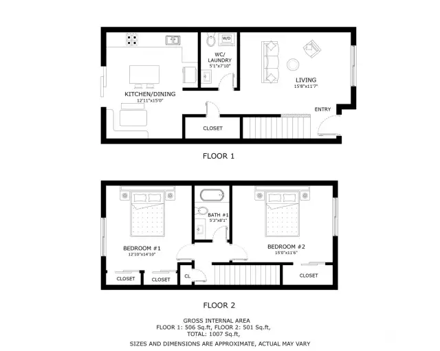 Floor Plan Unit 2