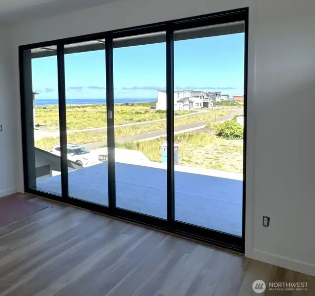 Great view and deck access