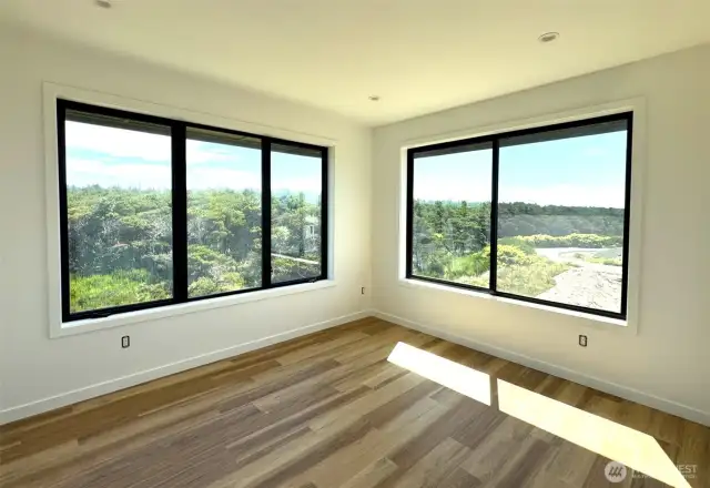 Bedroom 2 wooded view
