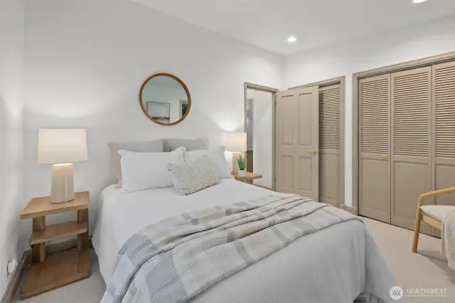 Enjoy the ease and functionality of a main floor bedroom—perfect for privacy and convenience.