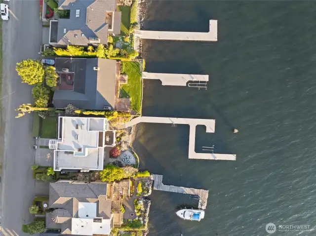 State-of -the-art permitted and rebuilt dock.