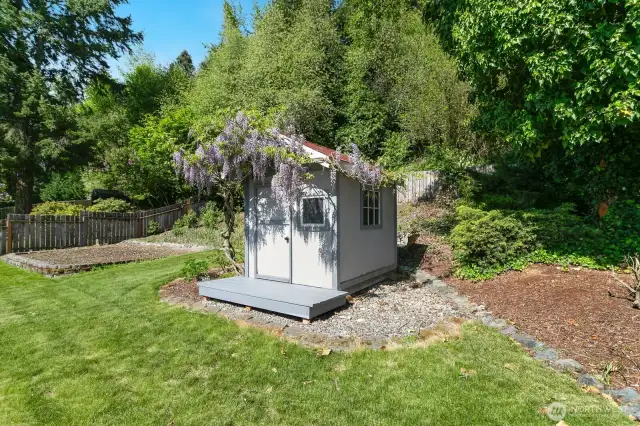 Playhouse or just outdoor storage this structure is versitile.