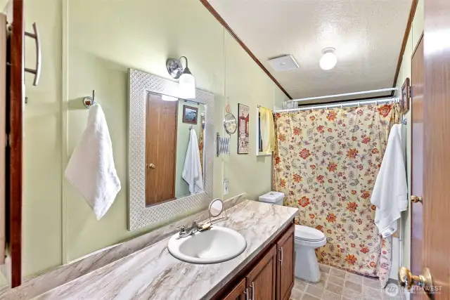 Primary full bath.