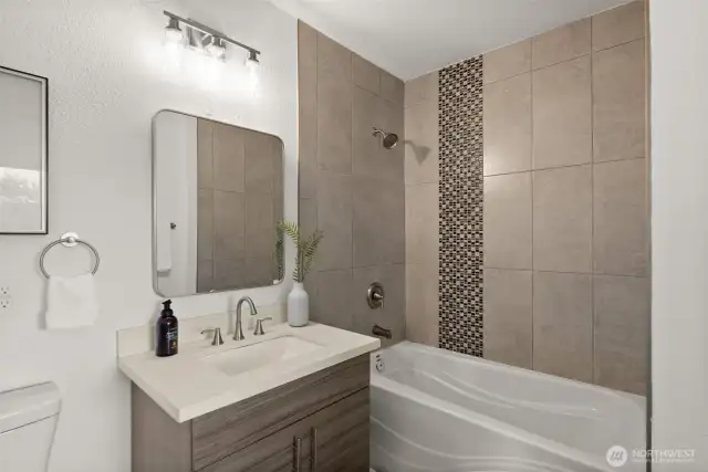 Primary bathroom.