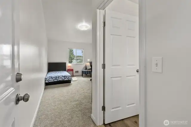 1 of 8 bedrooms each with on suit bathroom. Each with keyed entry.